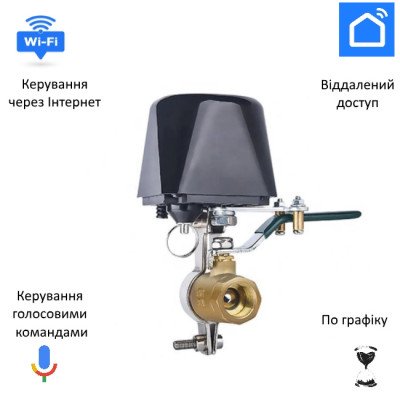 WiFi электропривод для шарового крана