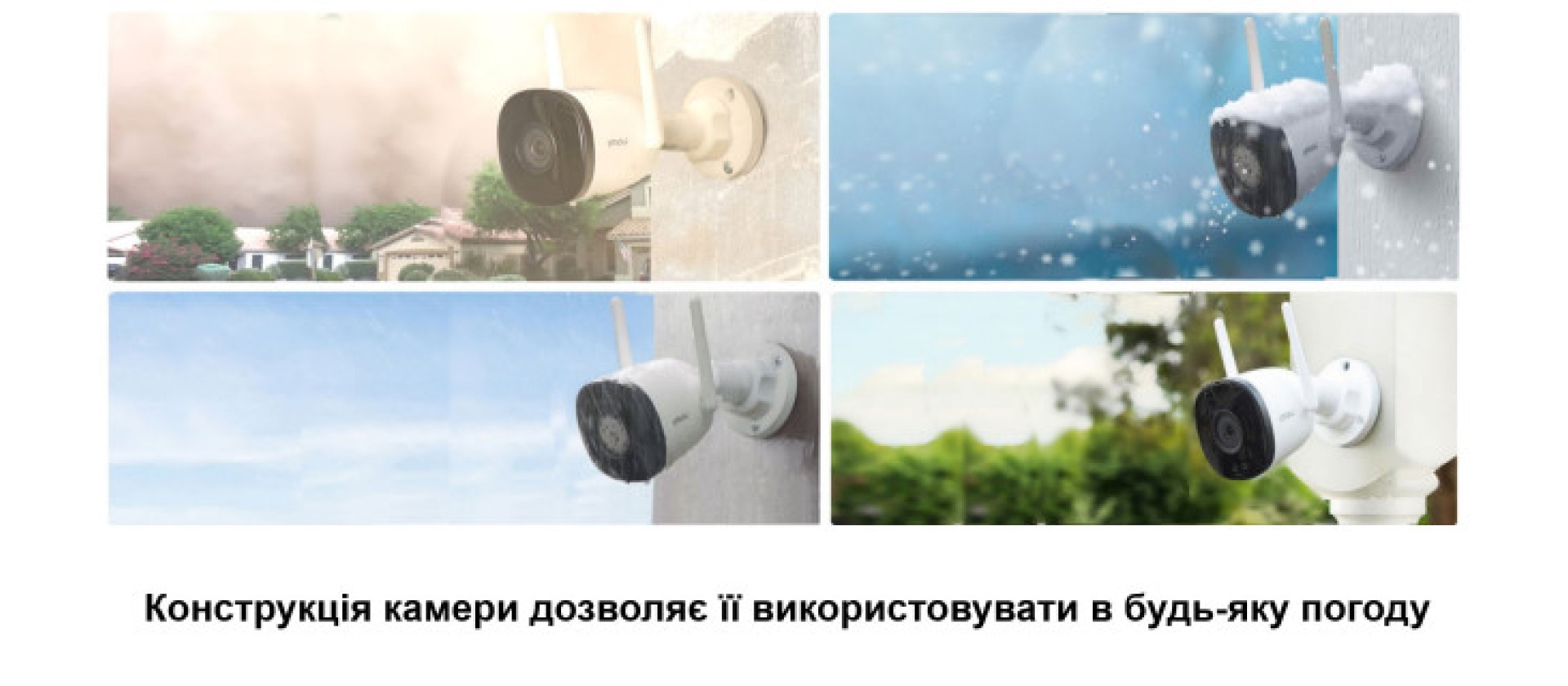 IP66 захист камери від довкілля